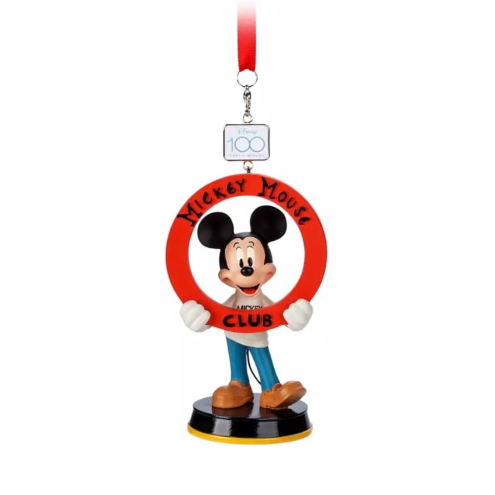 Mickey Club Sketchbook Christmas Ornament